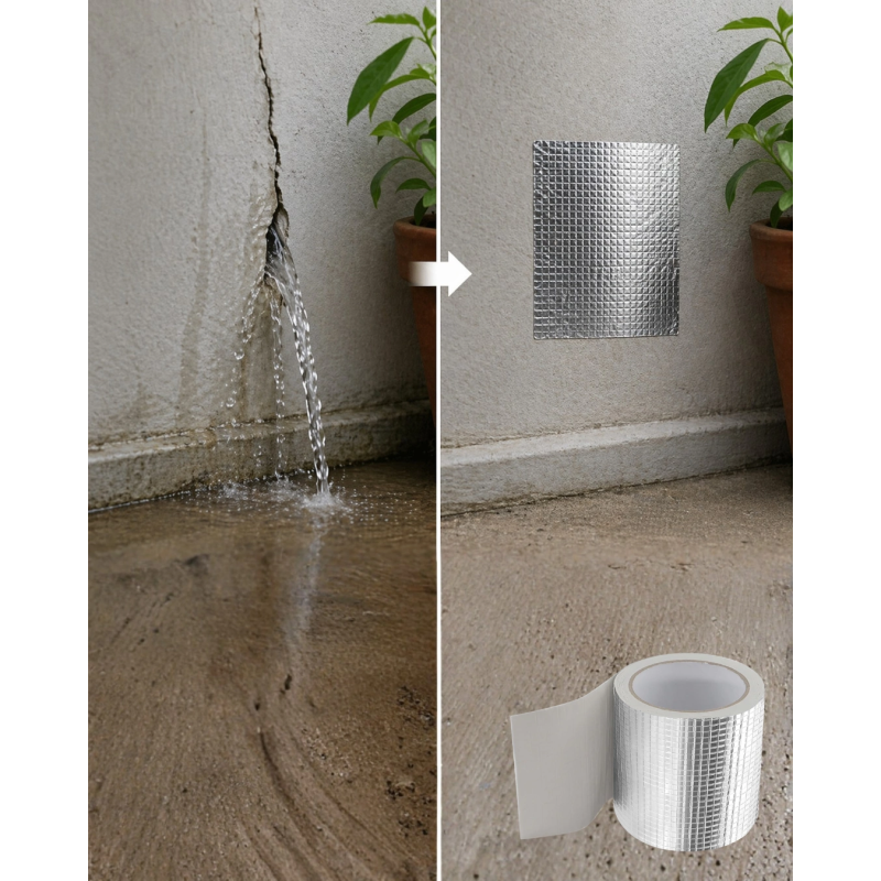 96mm Geniş Tamir Bandı 2 Metre Çatı Boru Balkon Sızdırmaz Onarım Bandı 96mm Geniş Tamir Bandı 2 Metre Çatı Boru Balkon Sızdırmaz Onarım Bandı
