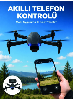 99 Pro Akıllı Kamera Drone Katlanabilir Gövde 4k Hd Kamera Ve App Kontrolü