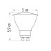 9W GU10 LED AMPUL
