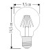 6W LED RUSTİK AMPUL