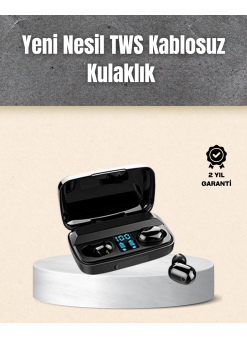 A10s Tws Ergonomik Bluetooth Kulaklık Uzun Pil Ömürlü