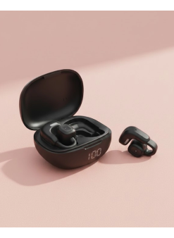 Açık Tasarım Kablosuz Bluetooth Spor Kulaklık Led Ekranlı