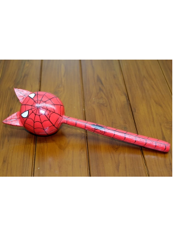 Ahşap Kedili Spiderman Marakas Tekli Polos:24