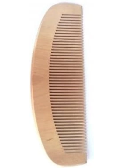Ahşap Tarak 12'li Paket Dar Dişli Oval