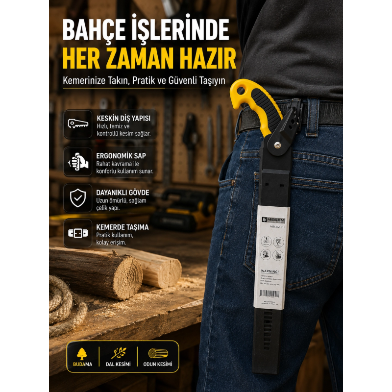 Ahşap Ve Dal Kesiminde Etkili Bahçe Bıçkısı Ahşap Ve Dal Kesiminde Etkili Bahçe Bıçkısı