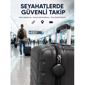 Akıllı Bluetooth Takip Cihazı Airtag İos Ve Android Uyumlu
