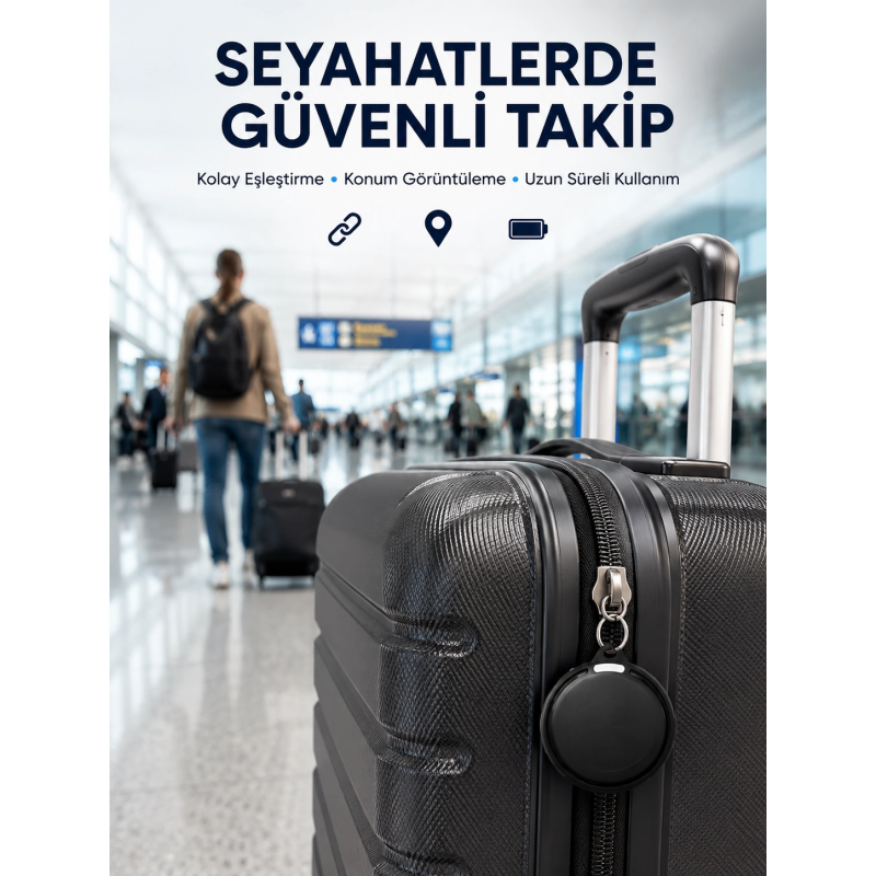 Akıllı Bluetooth Takip Cihazı Airtag İos Ve Android Uyumlu Akıllı Bluetooth Takip Cihazı Airtag İos Ve Android Uyumlu