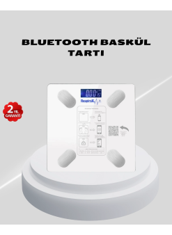 Akıllı Bluetooth Tartı – 8 Farklı Ölçüm Verisi, Otomatik Kişi Tanıma