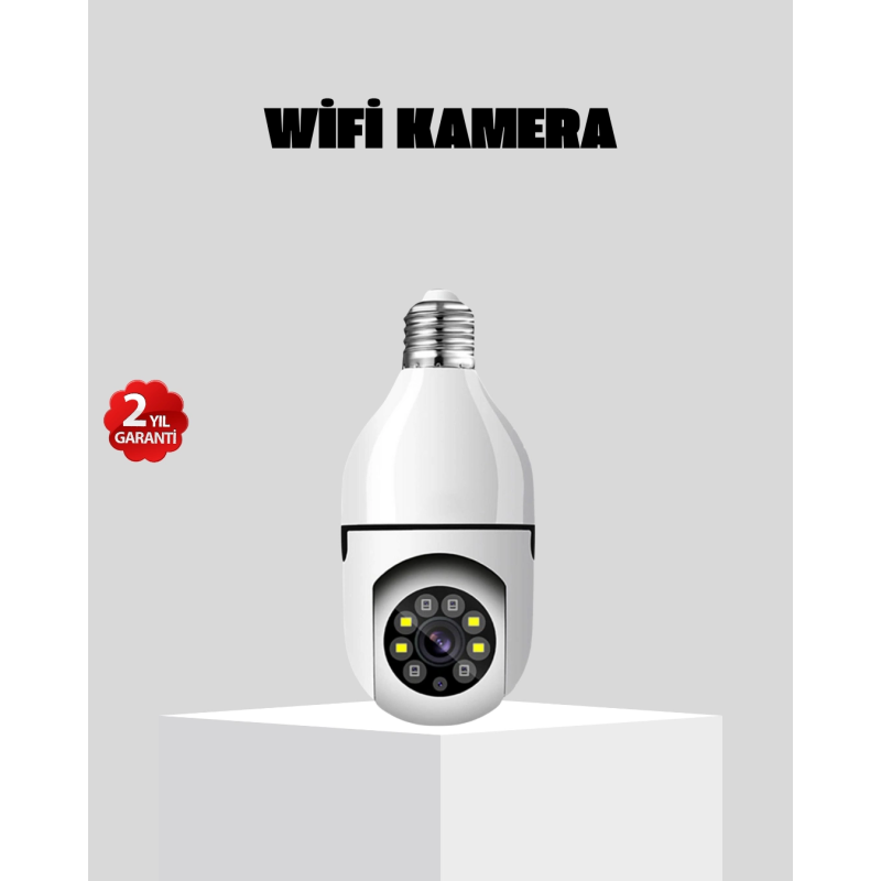Akıllı Duy Kamera 360 Derece Dönebilir Ve Ptz Teknolojili Akıllı Duy Kamera 360 Derece Dönebilir Ve Ptz Teknolojili
