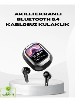Akıllı Ekranlı Kablosuz Kulaklık – Gürültü Engelleme Ve Hd Ses Deneyimi