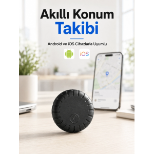 Akıllı Gps Takip Cihazı Android Ve İos Uyumlu 2 Yıl Pil Ömürlü Mini Konum Bulucu