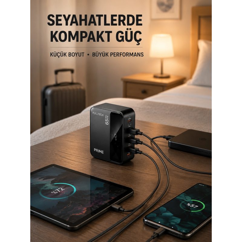 Akıllı Güç Dağılımlı 4 Girişli Şarj İstasyonu Akıllı Güç Dağılımlı 4 Girişli Şarj İstasyonu