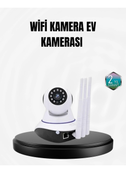 Akıllı Ip Güvenlik Kamerası – 1080p Hd, Gece Görüşlü, Hareket Algılamalı