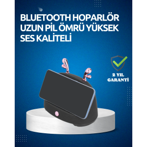 Akıllı Kablosuz Telefon Tutucu Ve Stereo Hoparlör – Kolay Kullanım Ve Yüksek Ses Kalitesi