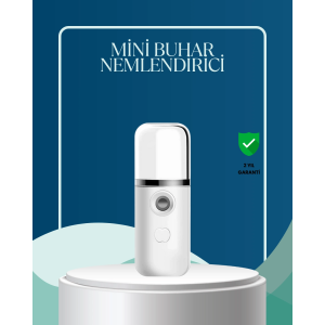 Akıllı Pro Teknolojili Şarjlı Nemlendirici – Portatif Cilt Ve Hava Nemlendirici Cihaz