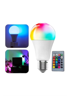 Akıllı Rgb Led Ampul Led Uzaktan Kumandalı Renk Değiştiren Ampul
