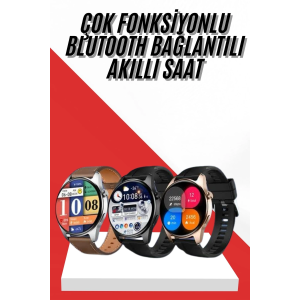 Akıllı Saat 1.5 Inç Amoled Ekran Çift Kordonlu Gps Nfc Uyumlu