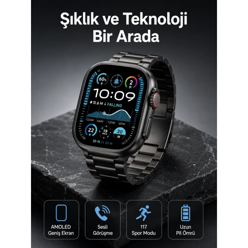 Akıllı Saat 3 Kordonlu Waterproof Adımsayar, Titreşim Ve Gps Özelliği Akıllı Saat 3 Kordonlu Waterproof Adımsayar, Titreşim Ve Gps Özelliği