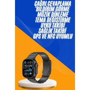 Akıllı Saat 3 Kordonlu Waterproof Adımsayar, Titreşim Ve Gps Özelliği