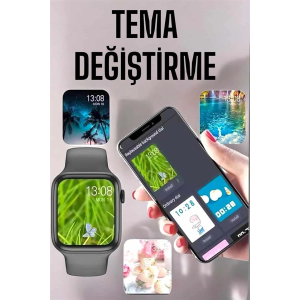 Akıllı Saat Amoled Ekran Yeni Nesil Bluetooth Bağlantılı