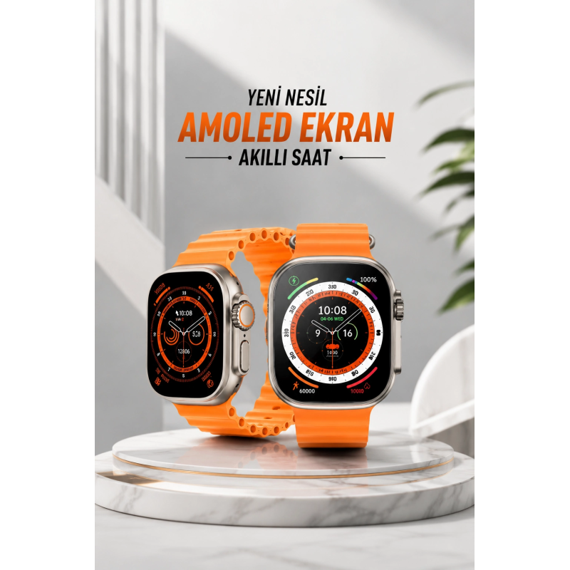 Akıllı Saat Android Ve İos Uyumlu 49 Mm Nfc Özelliği Gps Takibi Akıllı Saat Android Ve İos Uyumlu 49 Mm Nfc Özelliği Gps Takibi