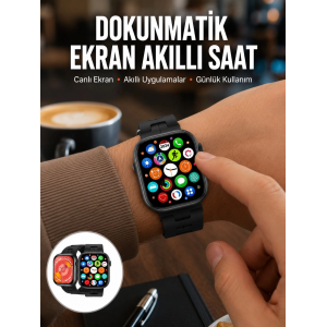 Akıllı Saat Android Ve İos Uyumlu Plastik Kordon Yeni Seri