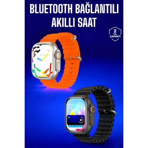 Akıllı Saat Arama Cevaplayan Bildirim Görme Yeni Nesil Bluetooth Bağlantılı
