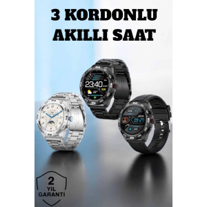 Akıllı Saat Arama Cevaplayan Titreşim Özelliğiyle Bildirim Görebilen