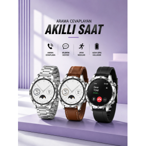 Akıllı Saat Bildirim Görme Sesli Görüşme Çoklu Kordon Gps Takibi