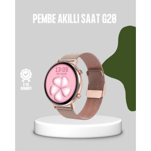 Akıllı Saat – Bluetooth 5.0, Suya Dayanıklı, Kablosuz Şarj