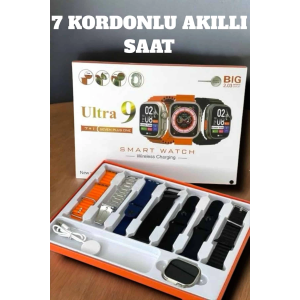 Akıllı Saat Bluetooth Bağlantılı 2.09 İnç Hd Ekran Ve Çok Yönlü Sağlık Takibi