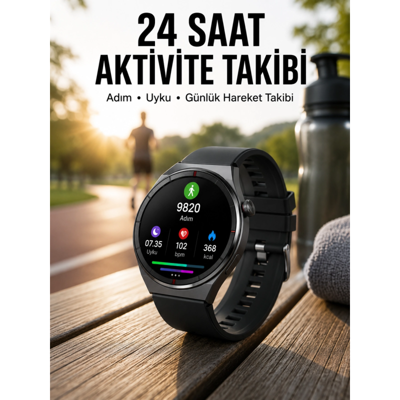 Akıllı Saat Bluetooth Bağlantılı Amoled Ekran Uyku Ve Sağlık Takibi Yeni Nesil Akıllı Saat Bluetooth Bağlantılı Amoled Ekran Uyku Ve Sağlık Takibi Yeni Nesil