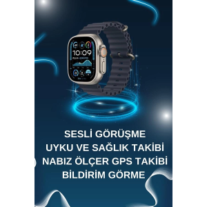 Akıllı Saat Bluetooth Bağlantılı Nfc Ve Gps Uyumlu Nabız Ölçer Sesli Görüşme