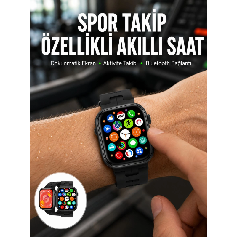Akıllı Saat Çağrı Cevaplama Müzik Dinleme Plastik Kordon Mesaj Bildirimleri Yeni Seri Akıllı Saat Çağrı Cevaplama Müzik Dinleme Plastik Kordon Mesaj Bildirimleri Yeni Seri
