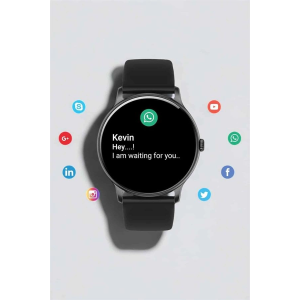 Akıllı Saat Çok Fonksiyonlu Sesli Görüşme Nfc Uyumlu Amoled Ekran