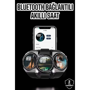 Akıllı Saat Gps Ve Nfc Özelliği Sesli Görüşme Dokunmstik Ekran