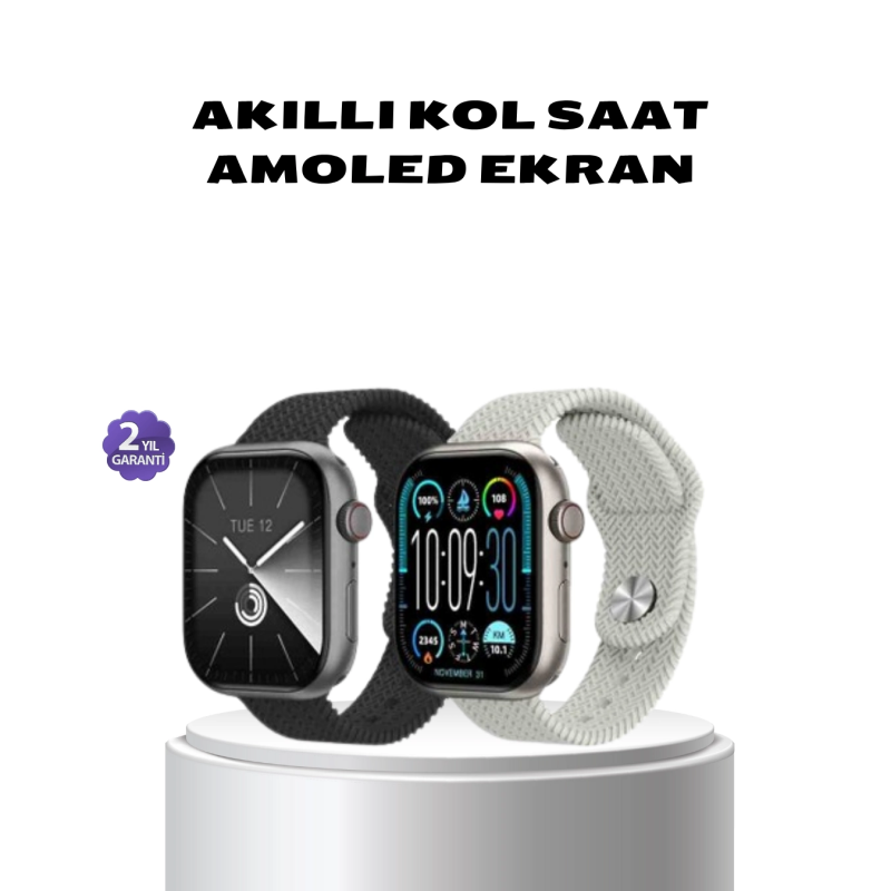 Akıllı Saat Kablosuz Şarjlı Bluetooth 5.2 Arama Bildirim Sesli Asistan 420 Mah Akıllı Saat Kablosuz Şarjlı Bluetooth 5.2 Arama Bildirim Sesli Asistan 420 Mah