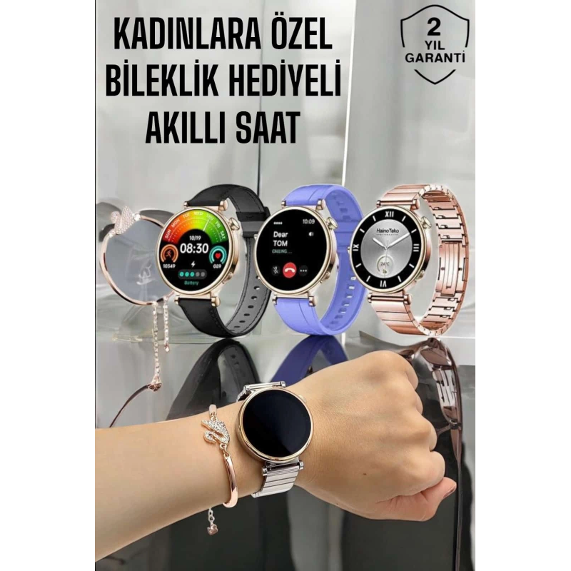 Akıllı Saat Kadınlara Özel Arama Cevaplayan Bluetooth Bağlantılı Akıllı Saat Kadınlara Özel Arama Cevaplayan Bluetooth Bağlantılı