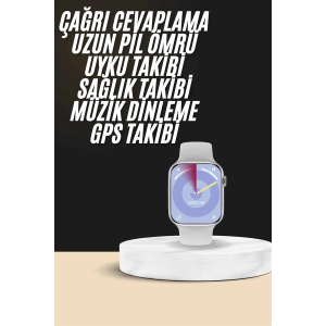 Akıllı Saat Kulaklık Hediyeli Uyku Ve Sağlık Takibi Yapabilen Uzun Ömürlü