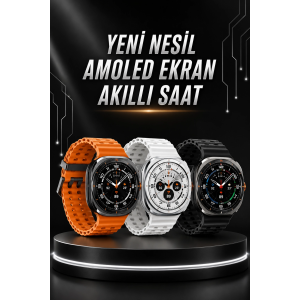 Akıllı Saat Müzik Dinleme Nabız Ölçer Nfc Ve Gps Uyumlu Sesli Asistan