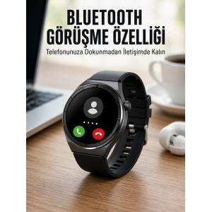 Akıllı Saat Nabız Sensörlü Bildirim Görebilen Spor Modları Gps Takibi Yeni Nesil