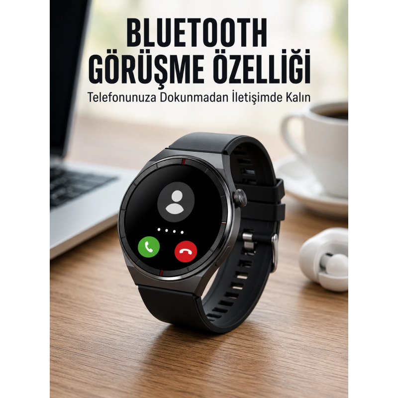 Akıllı Saat Nabız Sensörlü Bildirim Görebilen Spor Modları Gps Takibi Yeni Nesil Akıllı Saat Nabız Sensörlü Bildirim Görebilen Spor Modları Gps Takibi Yeni Nesil
