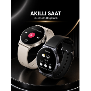 Akıllı Saat Sesli Görüşme Bluetooth Bağlantılı 3 Kordonlu