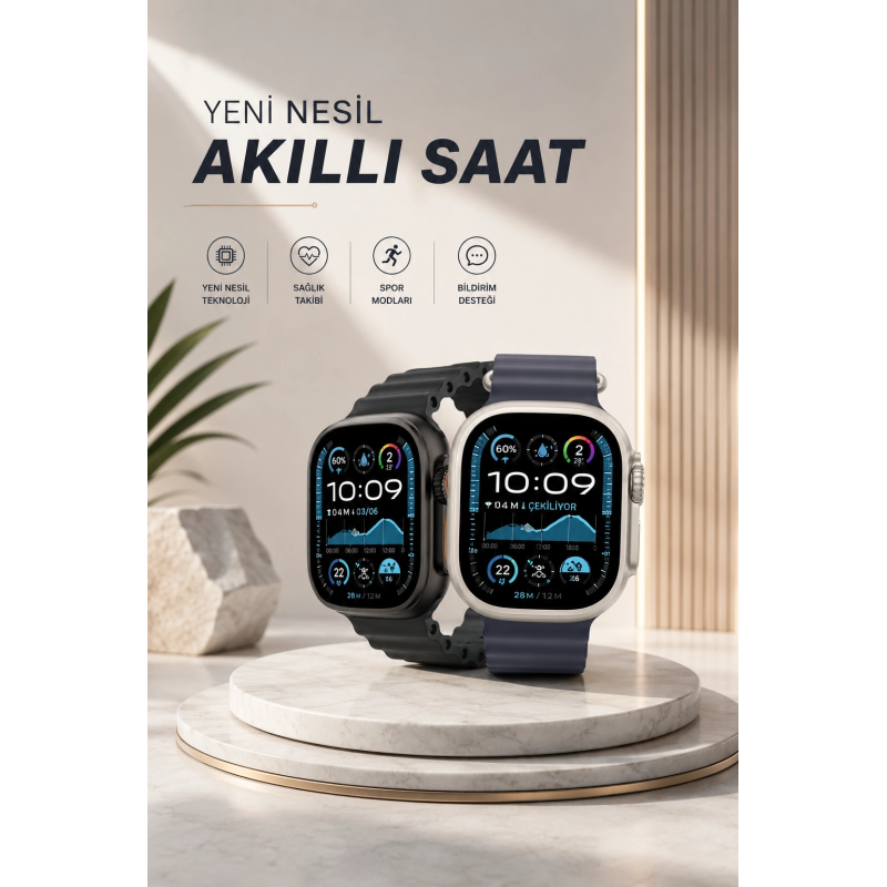 Akıllı Saat Sesli Görüşme Titreşimli Gps Bağlantısı Müzik Dinleme Sosyal Medya Bildirimleri Akıllı Saat Sesli Görüşme Titreşimli Gps Bağlantısı Müzik Dinleme Sosyal Medya Bildirimleri