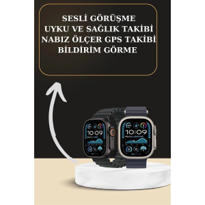 Akıllı Saat Sesli Görüşme Titreşimli Gps Bağlantısı Müzik Dinleme Sosyal Medya Bildirimleri