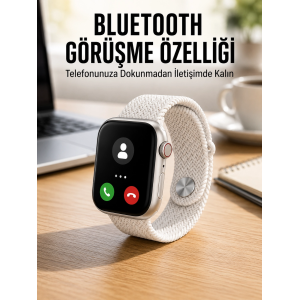 Akıllı Saat Tema Değiştirme Uyku Ve Sağlık Takibi Bluetooth Bağlantılı