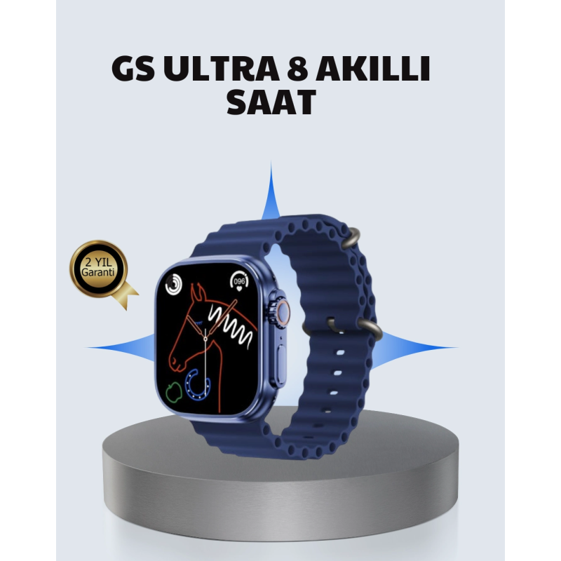Akıllı Saat Ultra 2.05 Ips Ekran Bluetooth Aramalı Spor Modlu Akıllı Saat Ultra 2.05 Ips Ekran Bluetooth Aramalı Spor Modlu