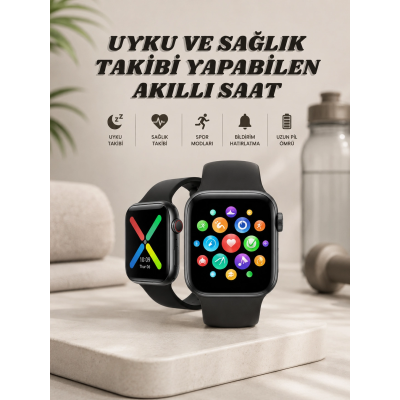 Akıllı Saat Wireless Şarj Yüksek Çözünürlüklü Müzik Dinleme Sesli Cevaplama Akıllı Saat Wireless Şarj Yüksek Çözünürlüklü Müzik Dinleme Sesli Cevaplama