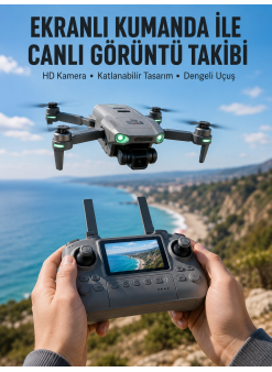 Akıllı Sensörlü Drone Canlı Görüntü Aktarımlı