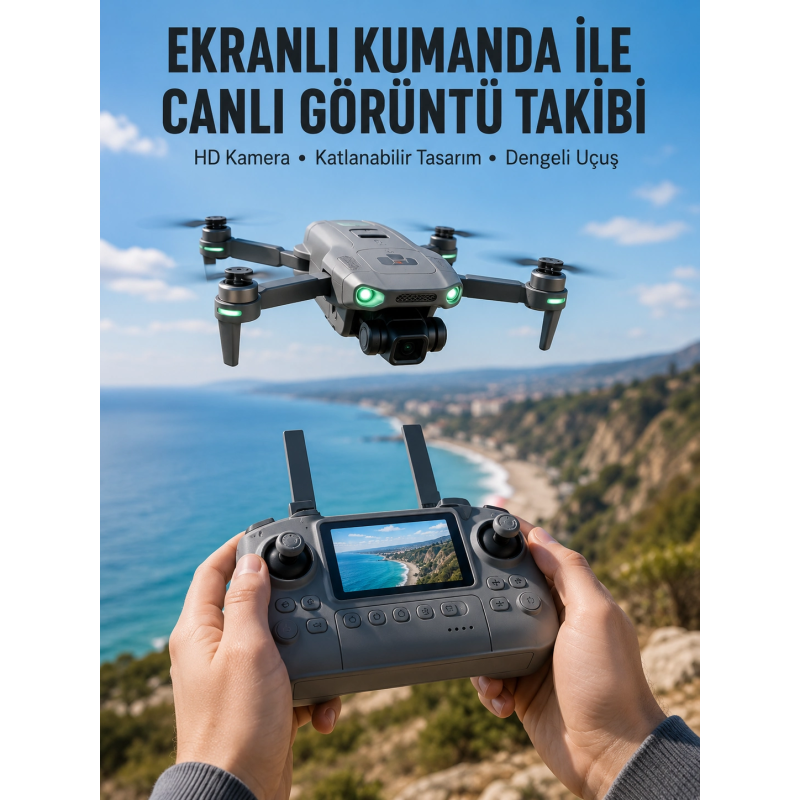 Akıllı Sensörlü Drone Canlı Görüntü Aktarımlı Akıllı Sensörlü Drone Canlı Görüntü Aktarımlı